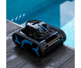 AquaForte M60 Akku Poolroboter – App-steuerbar-kabellos, Boden-, Wand- & Wasserlinienreinigung
