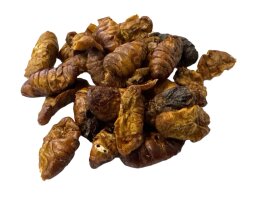 Premium Seidenraupen 2,4 kg getrocknet gesunder Insektensnack für Schildkröten-Fische-Vögel-Reptilien-Nager