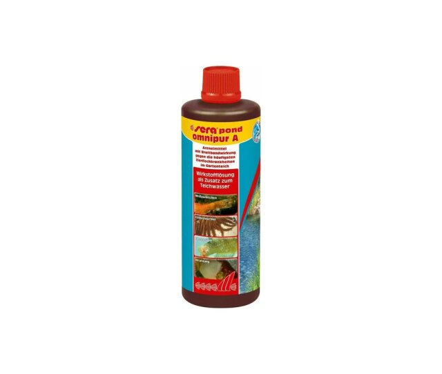 Sera Breitbandmedikament sera pond omnipur A 500 ml