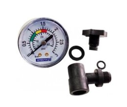 Astralpool Manometer Set Anschluss hinten Poolfilter