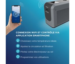 4 in 1 Komplettfilteranlage für Pools und Spas bis 25 Qbm