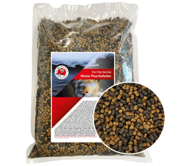 Koifutter Winterfutter  Plus 4,5 mm sinkend 2,5kg