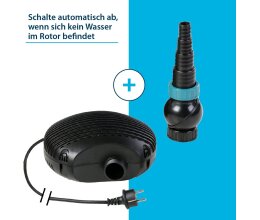 Aquaforte Teichpumpe EC 8000 Filter/Teichpumpe 50 Watt
