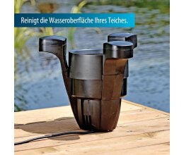 AquaForte Schwimmskimmer mit Pumpe 60 Watt