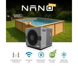 Poolex Wärmepumpe 3.25 KW Nano Full Inverter WI-FI bis 20 QBM