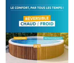 Poolex Wärmepumpe 5 KW Nano On-OFF WI-FI bis 25 QBM