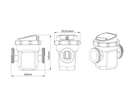Salz-Elektrolysegeräte Poolex Turbo Salt für Pools 10-60 Qbm