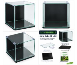 Dennerle Nano Cube 60 Liter Aquarium 38 × 38 × 43 cm
