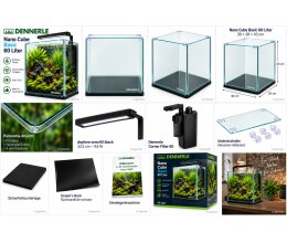 Dennerle Nano Cube Basic 60 Liter Aquarium Set