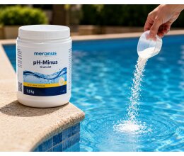 Meranus pH Minus Granulat 1,5 kg – Effektiver...