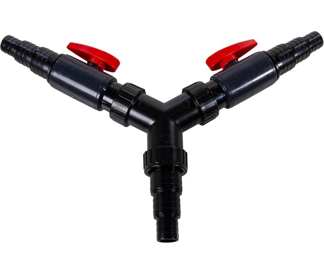 Aquafort 3-Wege-Verteiler Ø25/32/38mm  für Teichschläuche