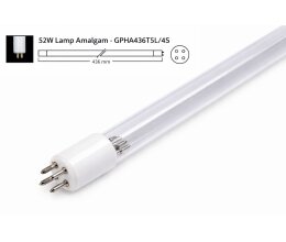 KH 52 Watt GPHA436T5L Amalgam UV-C Ersatzlampen 436 mm für UVC Tauchstrahler