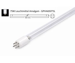 Amalgam UVC Ersatzlampe 42-52-75-105 Watt für Tauchstrahler – Teich UV Lampe