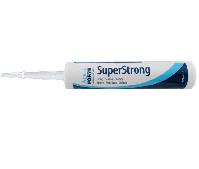 Aquaforte Teichkleber 1 x 290 ml Super Strong transparent MS Polymer Teich Filter Kleber