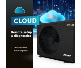 Poolex Jet Pro Wärmepumpe 12,8 kw Modell 125 bis -20 Grad
