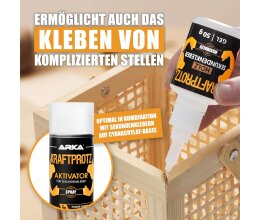 Arka Kraftprotz Aktivator Spray 200 ml für Sekundenkleber