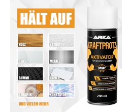 Arka Kraftprotz Aktivator Spray 200 ml für Sekundenkleber