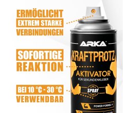 Arka Kraftprotz Aktivator Spray 200 ml für Sekundenkleber