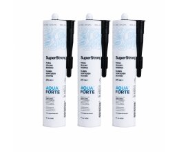 Aquaforte Teichkleber 3 x 290 ml Super Strong schwarz MS Polymer Teich Filter Kleber