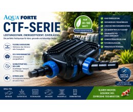 AquaForte CTF Teichpumpen – Energiesparende...