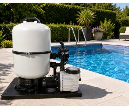 AstralPool Ronda Pro Filteranlage Ø 500 mm mit Perform 12 Poolpumpe – Professionelle Sandfilteranlage
