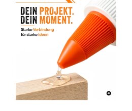 ARKA Kraftprotz 100ml transp. Alleskleber Bastelkleber Universalkleber