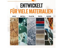 ARKA Kraftprotz 100ml transparenter Alleskleber Bastelkleber Universalkleber Haushalt Modellbau