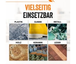 ARKA Kraftprotz 5x3g Set fluessig Sekundenkleber extra stark Alleskleber