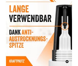 ARKA Kraftprotz 50g fluessig Sekundenkleber 3D Druck - PLA Filament Kleber ABS PETG TPU ASA