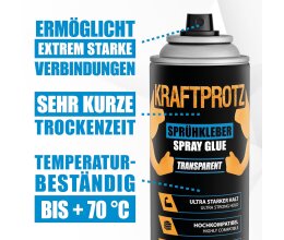 Arka Kraftprotz Sprühkleber 500 ml - Kraftsprühkleber Spray Kleber Schaumstoffkleber