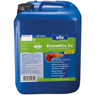2500 ml für 15000 Liter EisenMix FE